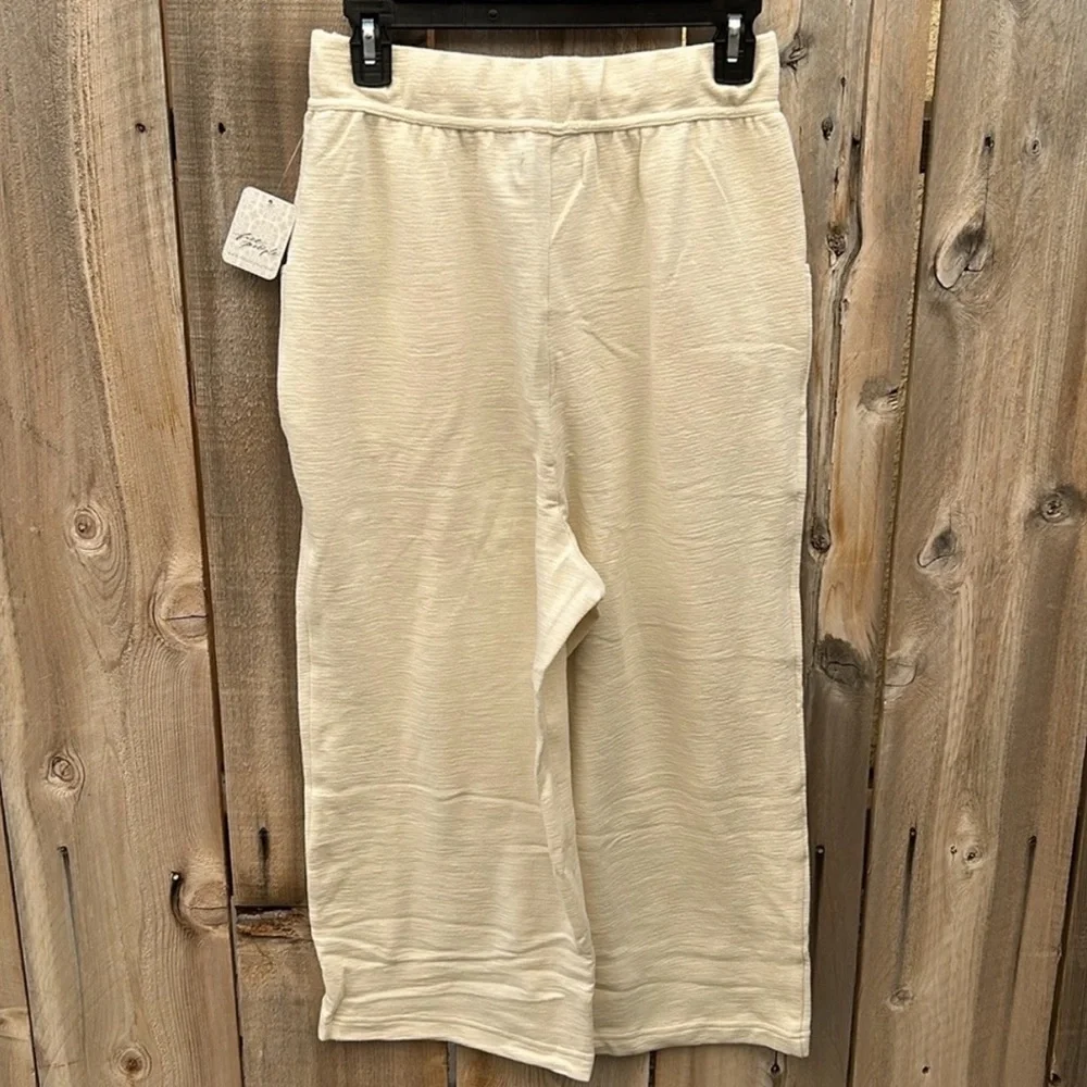 NWT Free People Free-est Wynona Pants, Nilla Cream Size XL - Picture 4 of 5